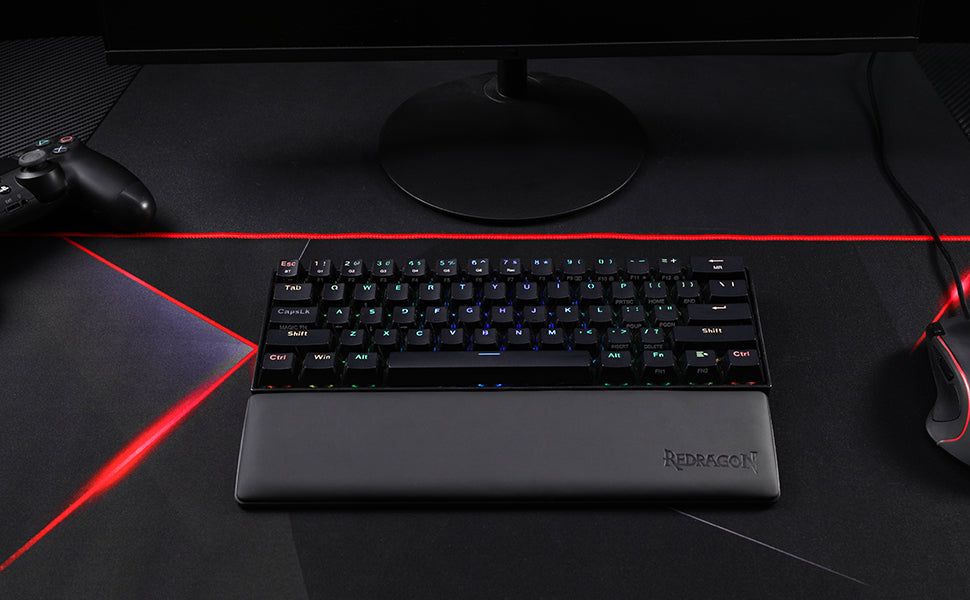 Memory Foam Keyboard & Mouse Wrist Rest Set