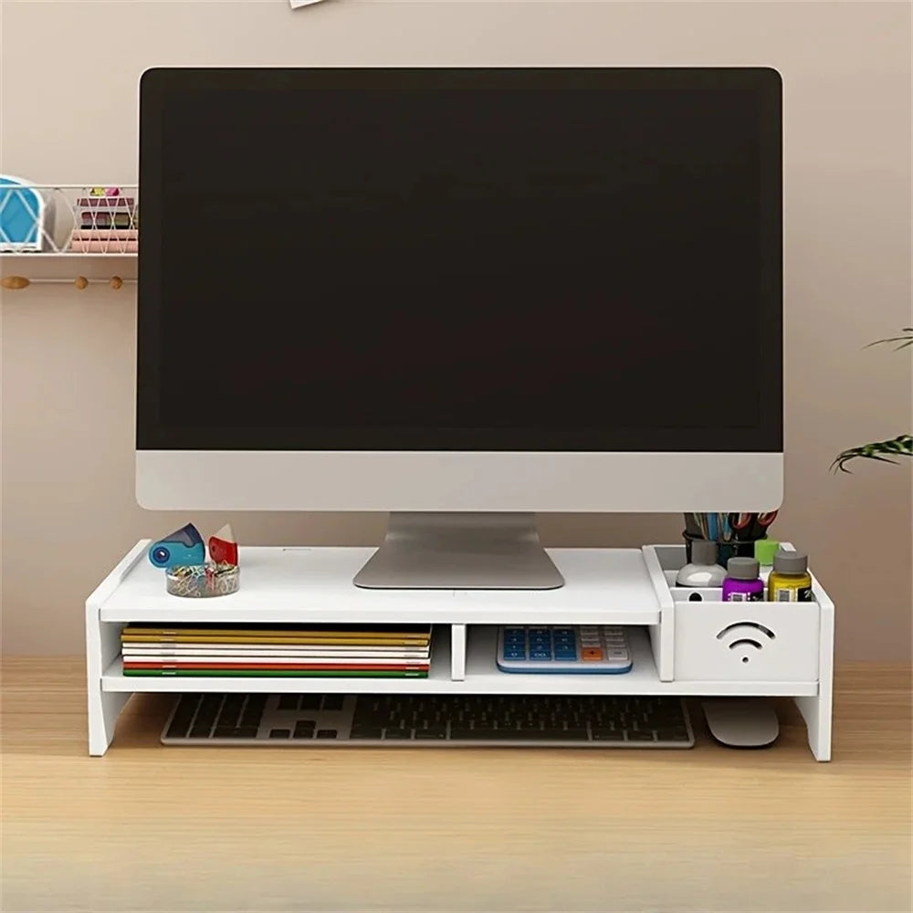 Monitor Stand Riser with Storage