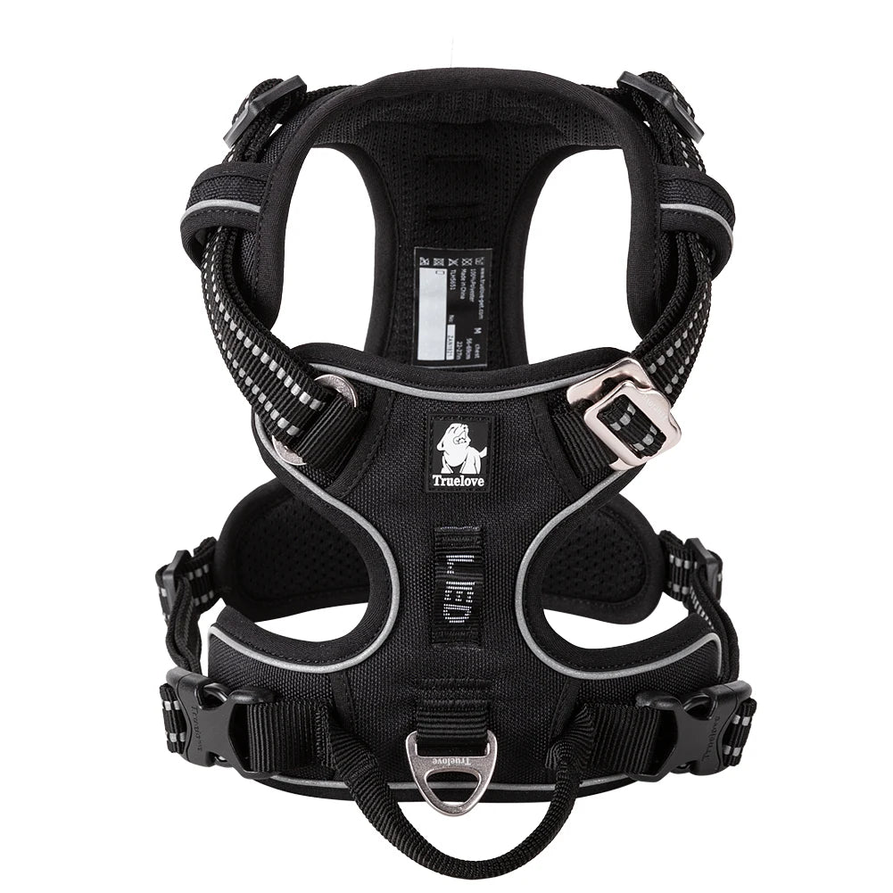 No-Pull Dog Harness (Reflective & Adjustable)