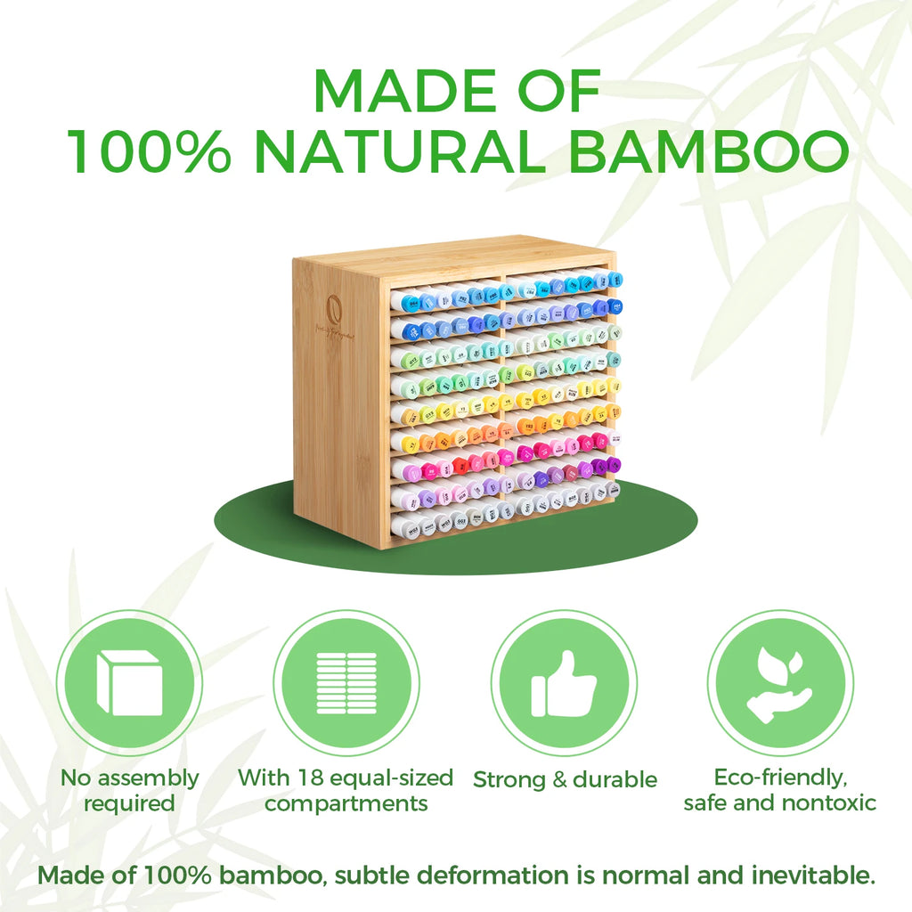 Bamboo Desktop Organiser & Pen Holder