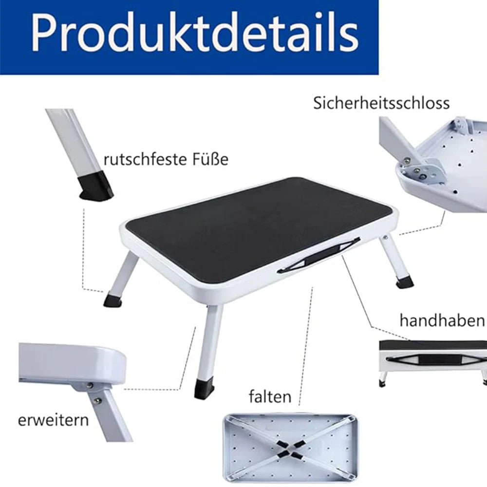 Heavy-Duty Folding Step Stool