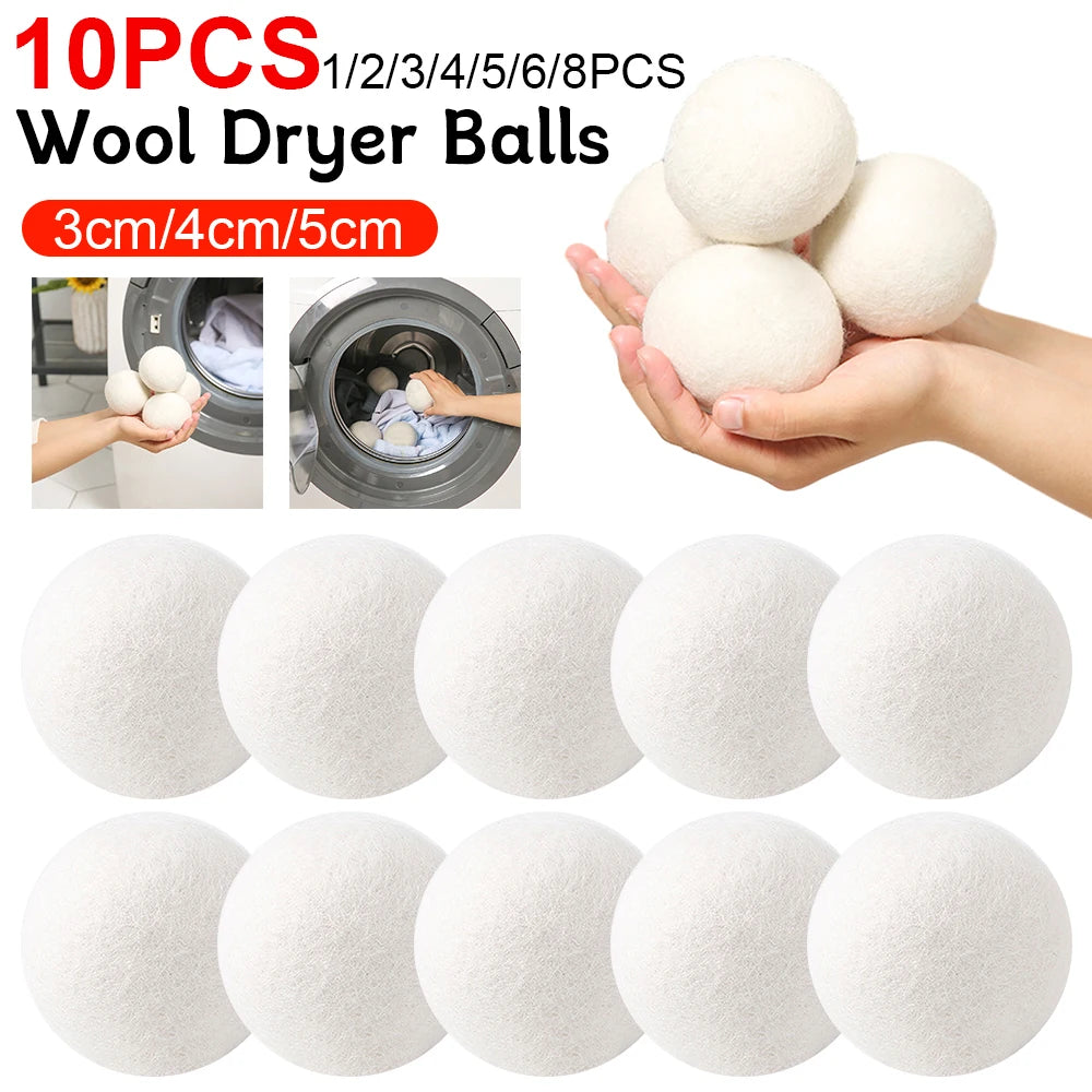 Wool Dryer Balls 6-Pack