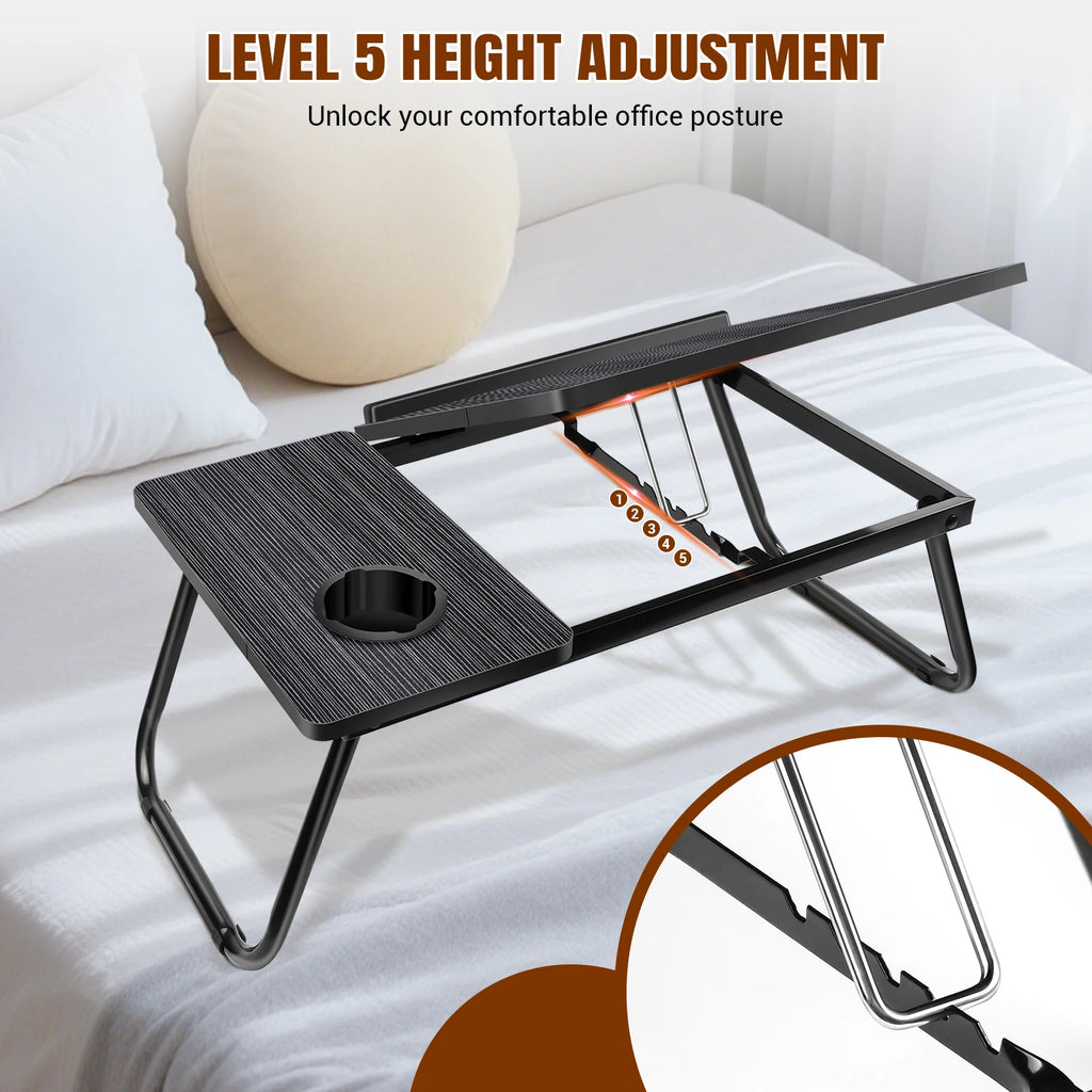 Foldable Laptop Bed Desk Tray