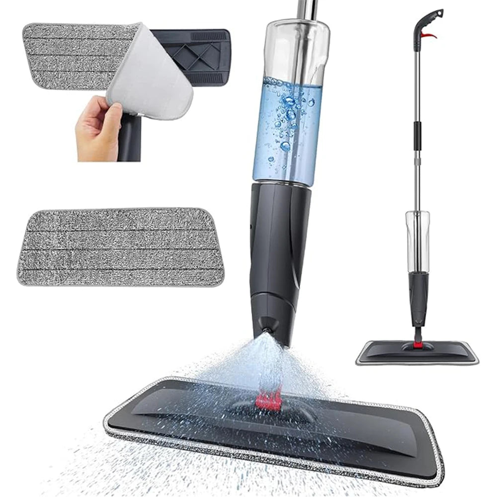 Flat Squeeze Mop and Bucket Set