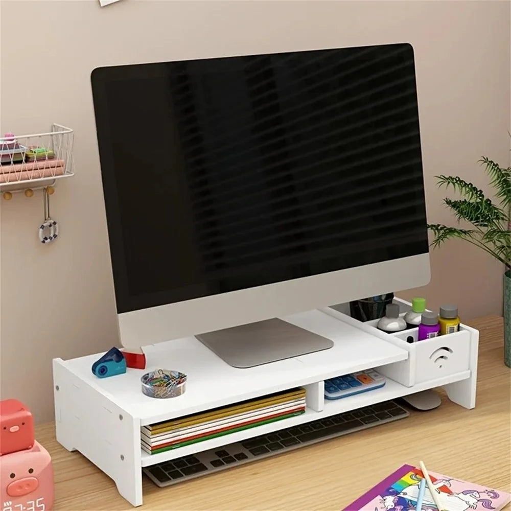 Monitor Stand Riser with Storage