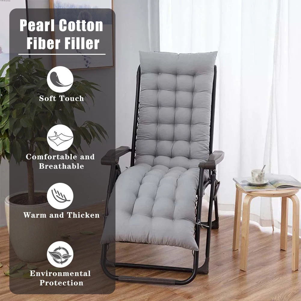 Outdoor Lounger Seat Cushion Pad