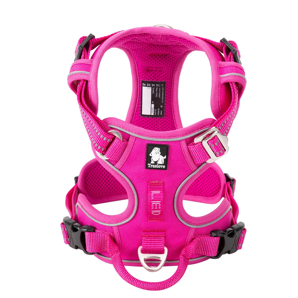 No-Pull Dog Harness (Reflective & Adjustable)