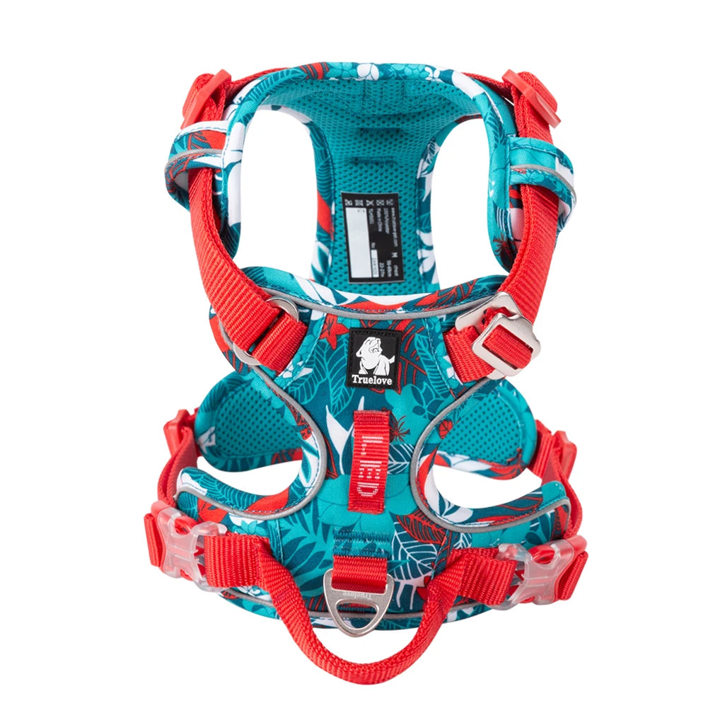 No-Pull Dog Harness (Reflective & Adjustable)