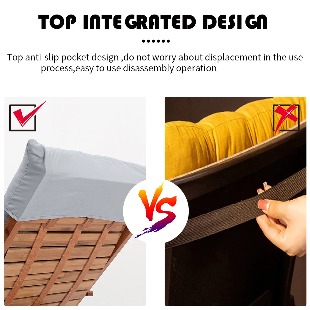 Outdoor Lounger Seat Cushion Pad