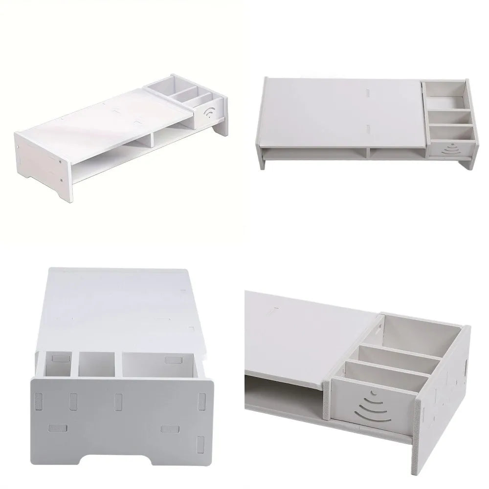 Monitor Stand Riser with Storage