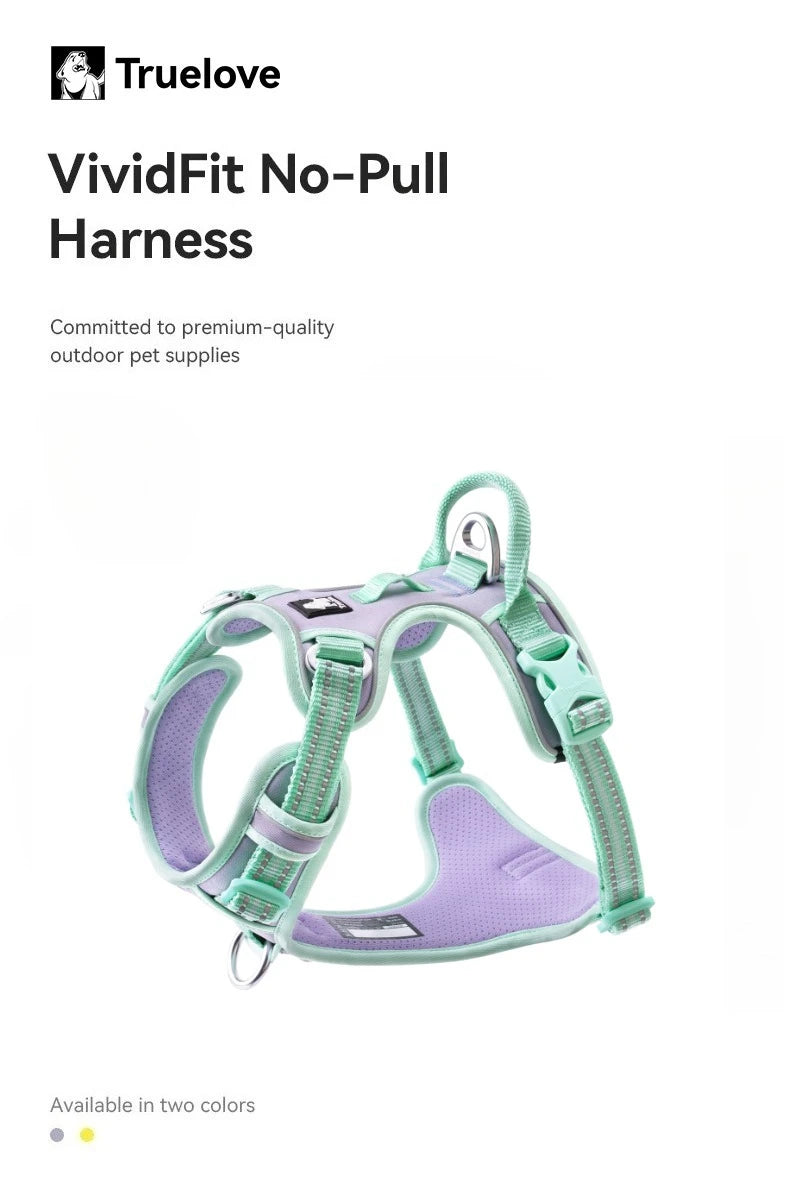 No-Pull Dog Harness (Reflective & Adjustable)