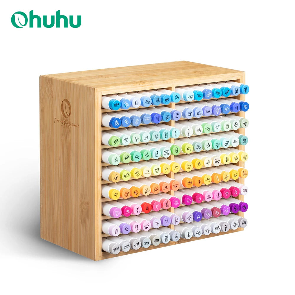 Bamboo Desktop Organiser & Pen Holder