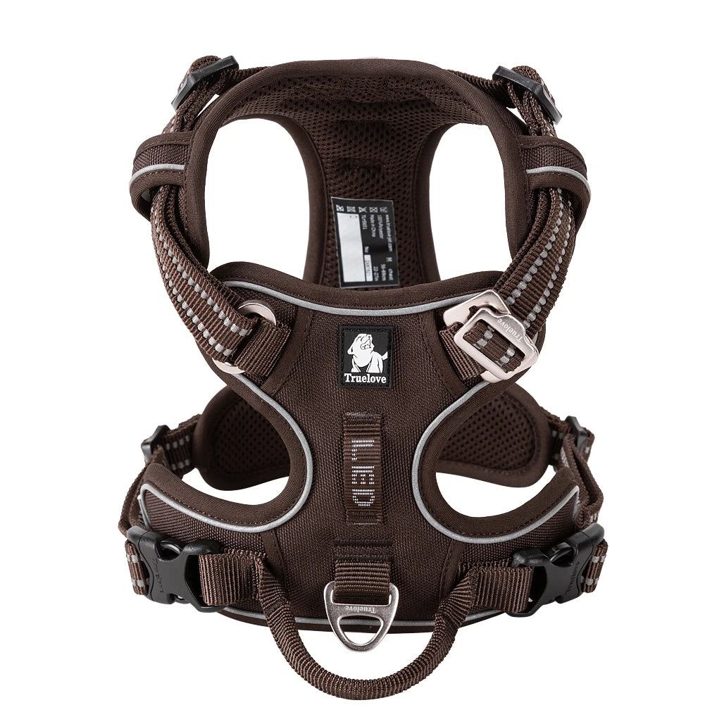 No-Pull Dog Harness (Reflective & Adjustable)
