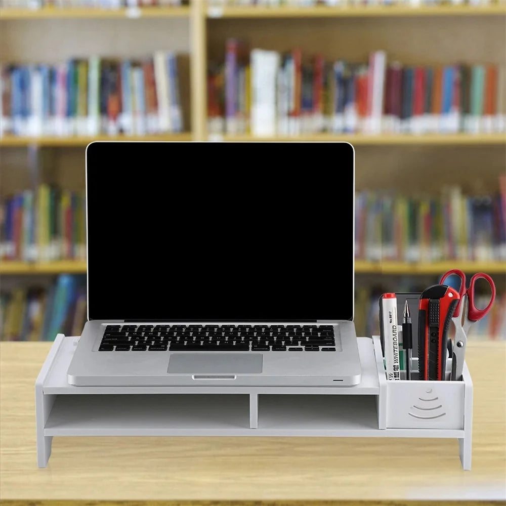 Monitor Stand Riser with Storage
