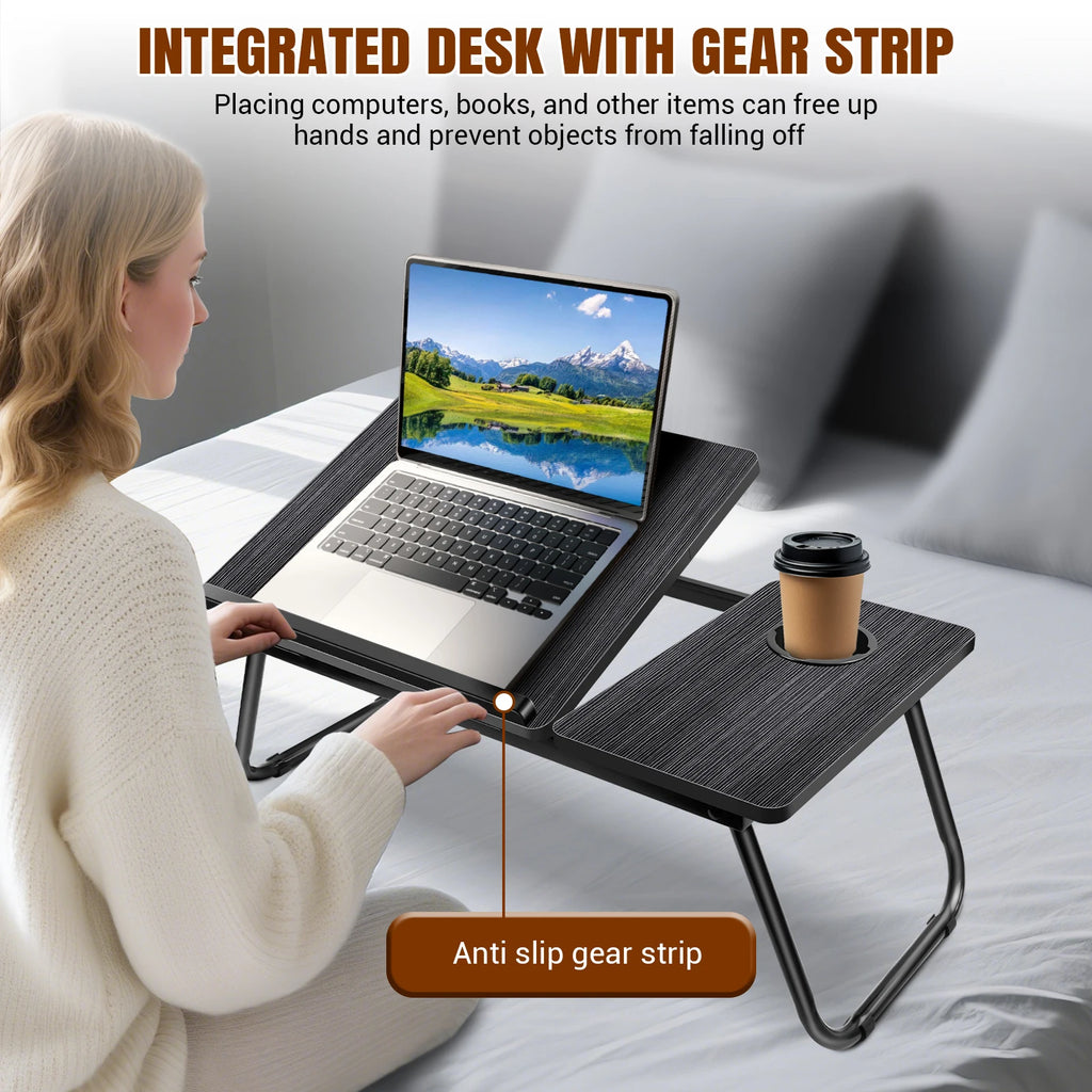 Foldable Laptop Bed Desk Tray