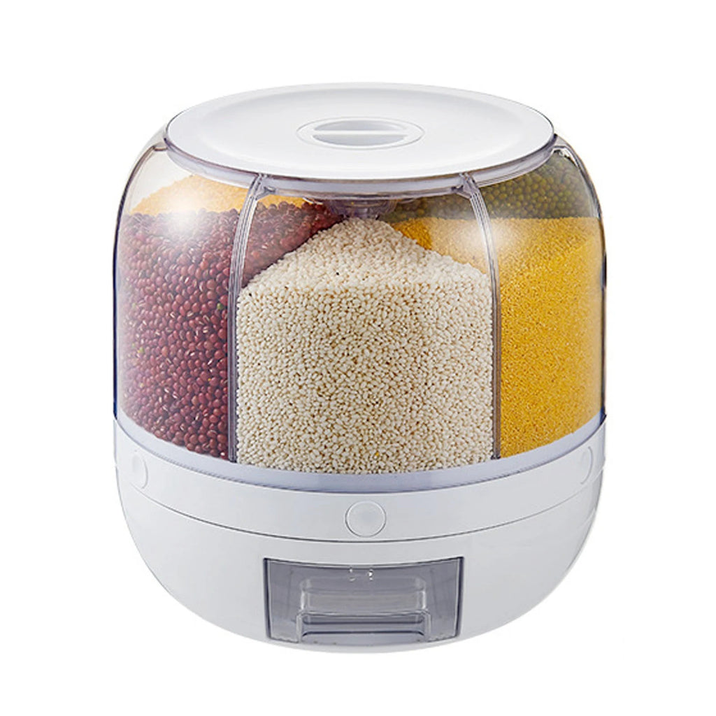 Rotating Grain Dispenser & Cereal Storage Tank