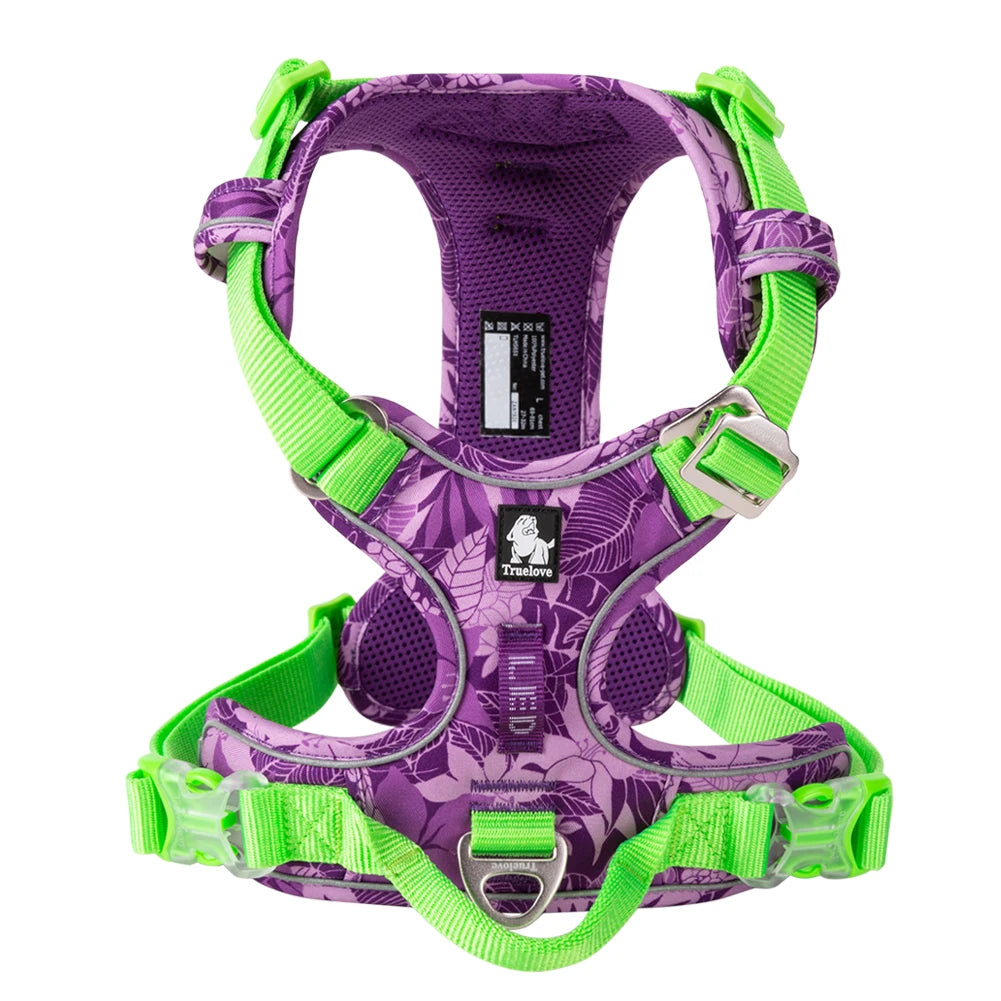 No-Pull Dog Harness (Reflective & Adjustable)