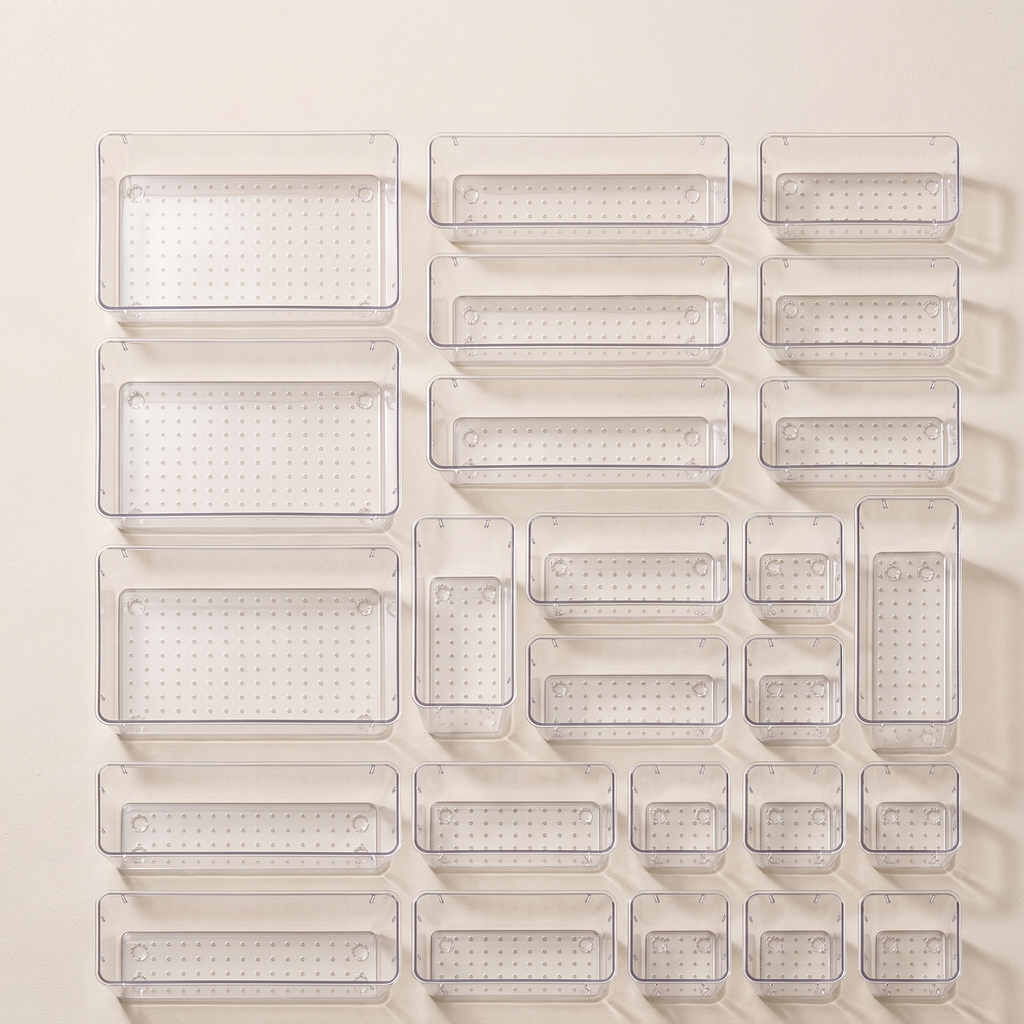 Foldable drawer divider set product shot