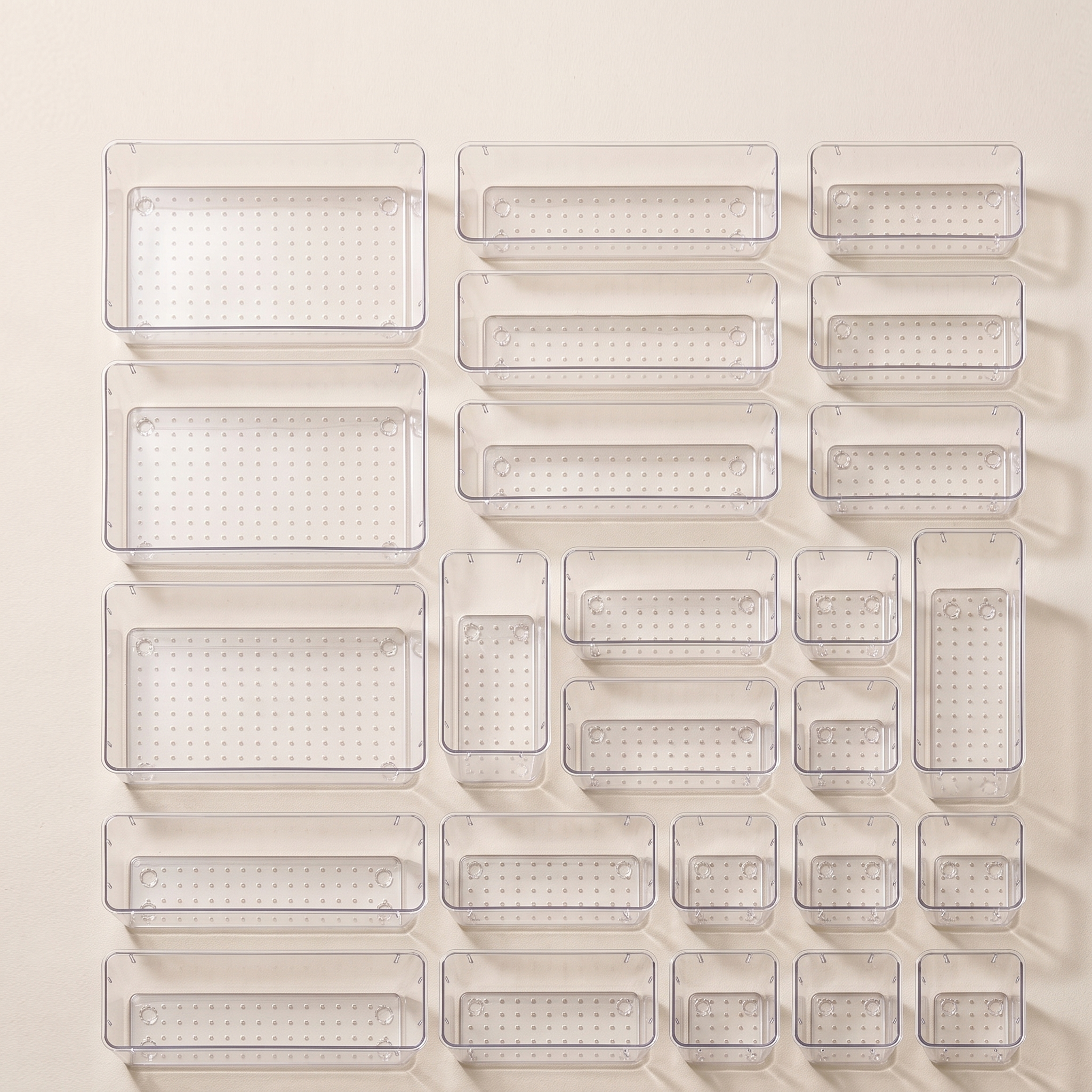 Foldable drawer divider set product shot