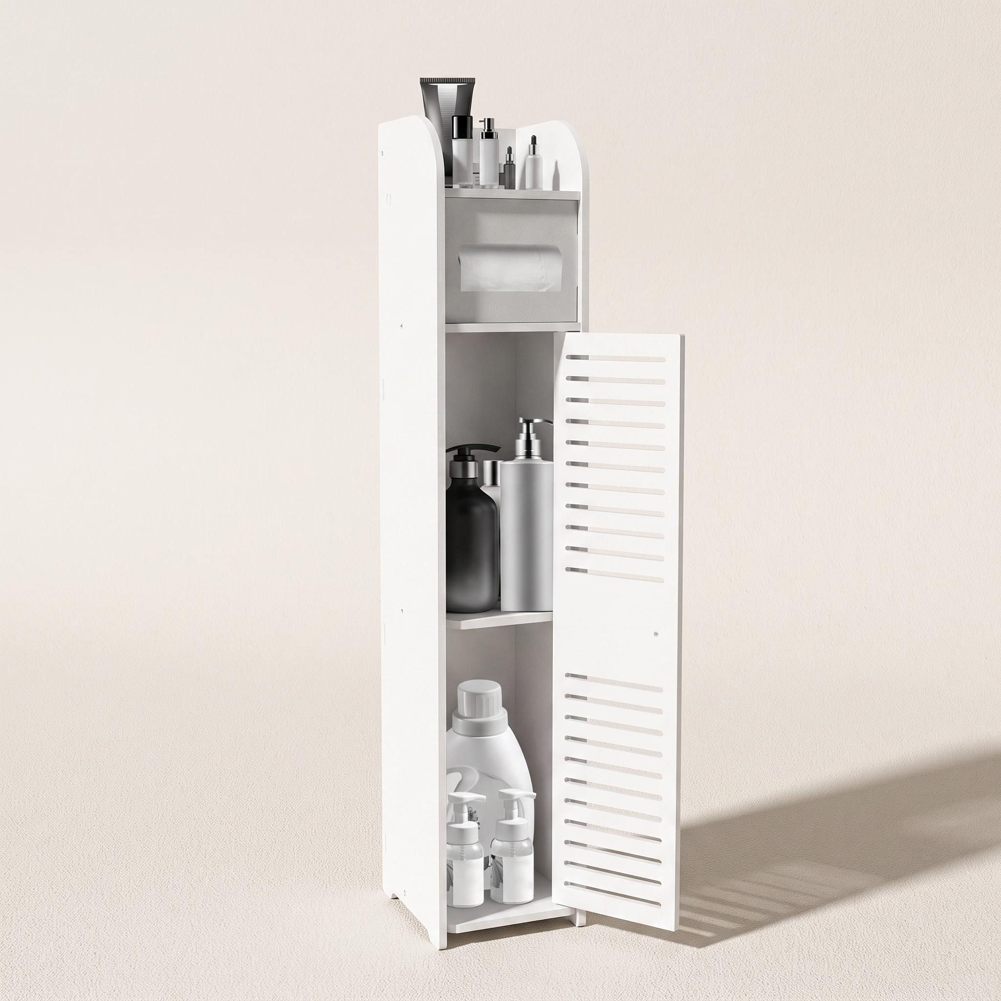 No-drill corner shower caddy product shot