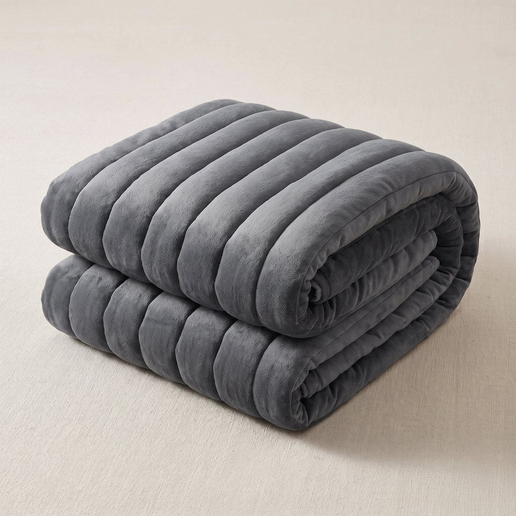 Weighted blanket product shot