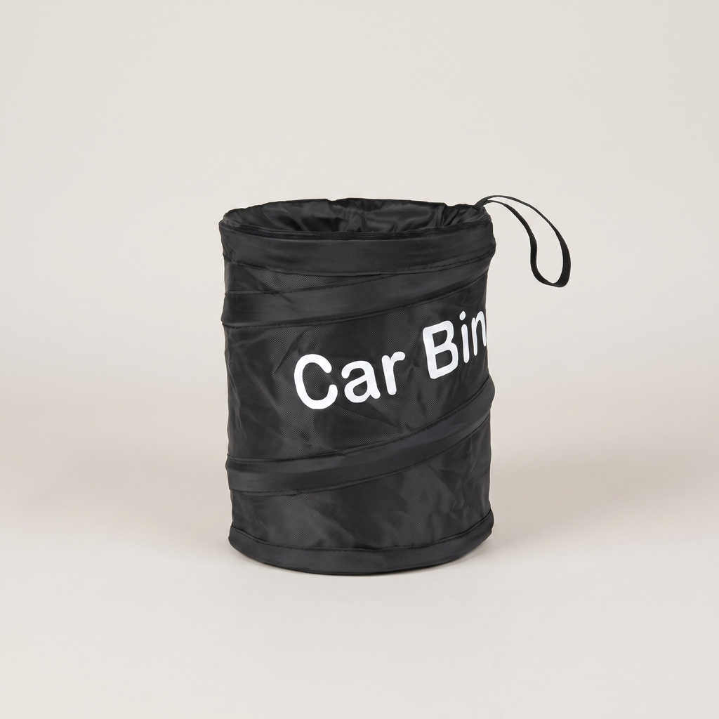 Leakproof car trash can product shot