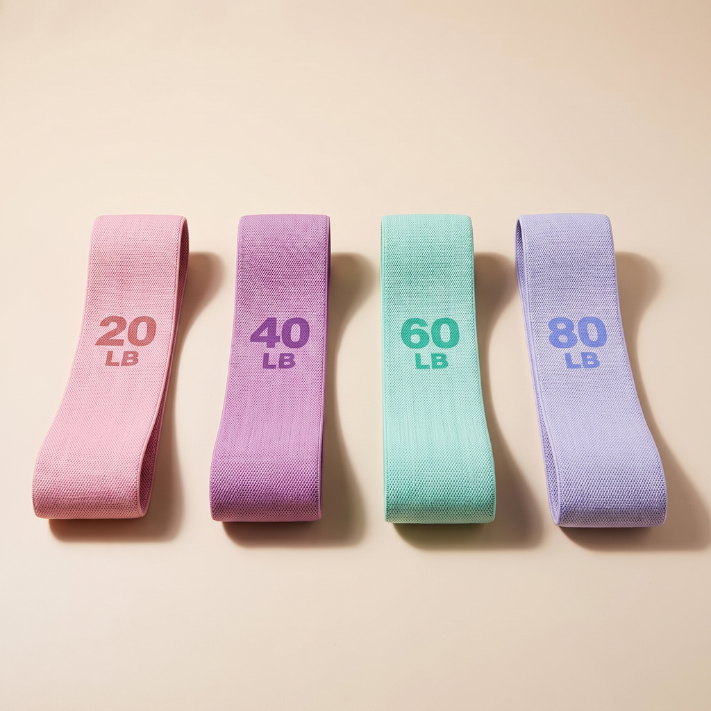 Resistance bands set product shot