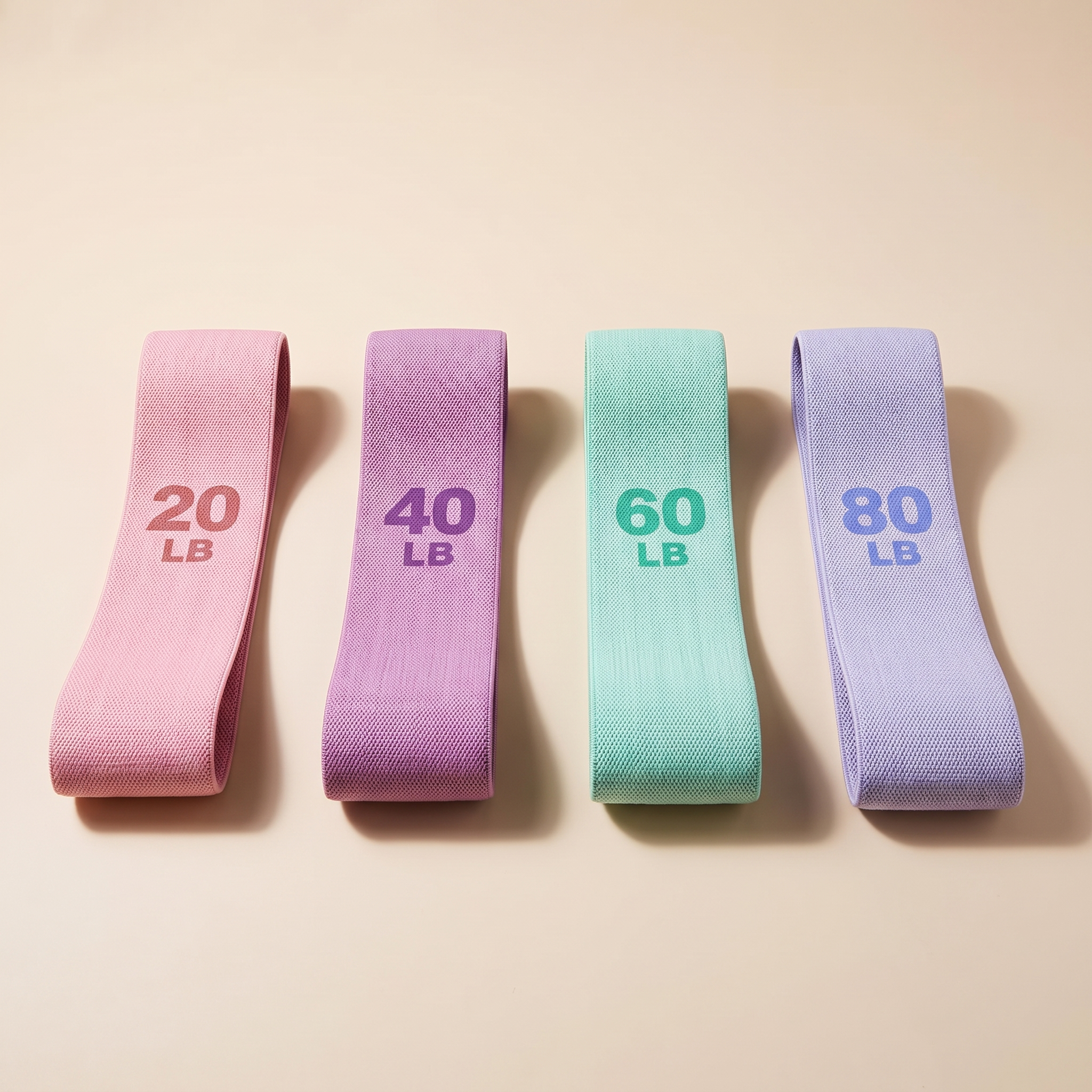 Resistance bands set product shot