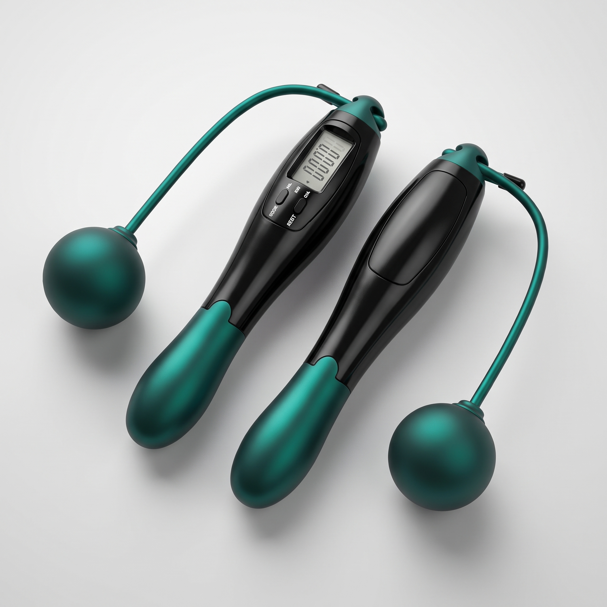 Weighted jump rope product shot