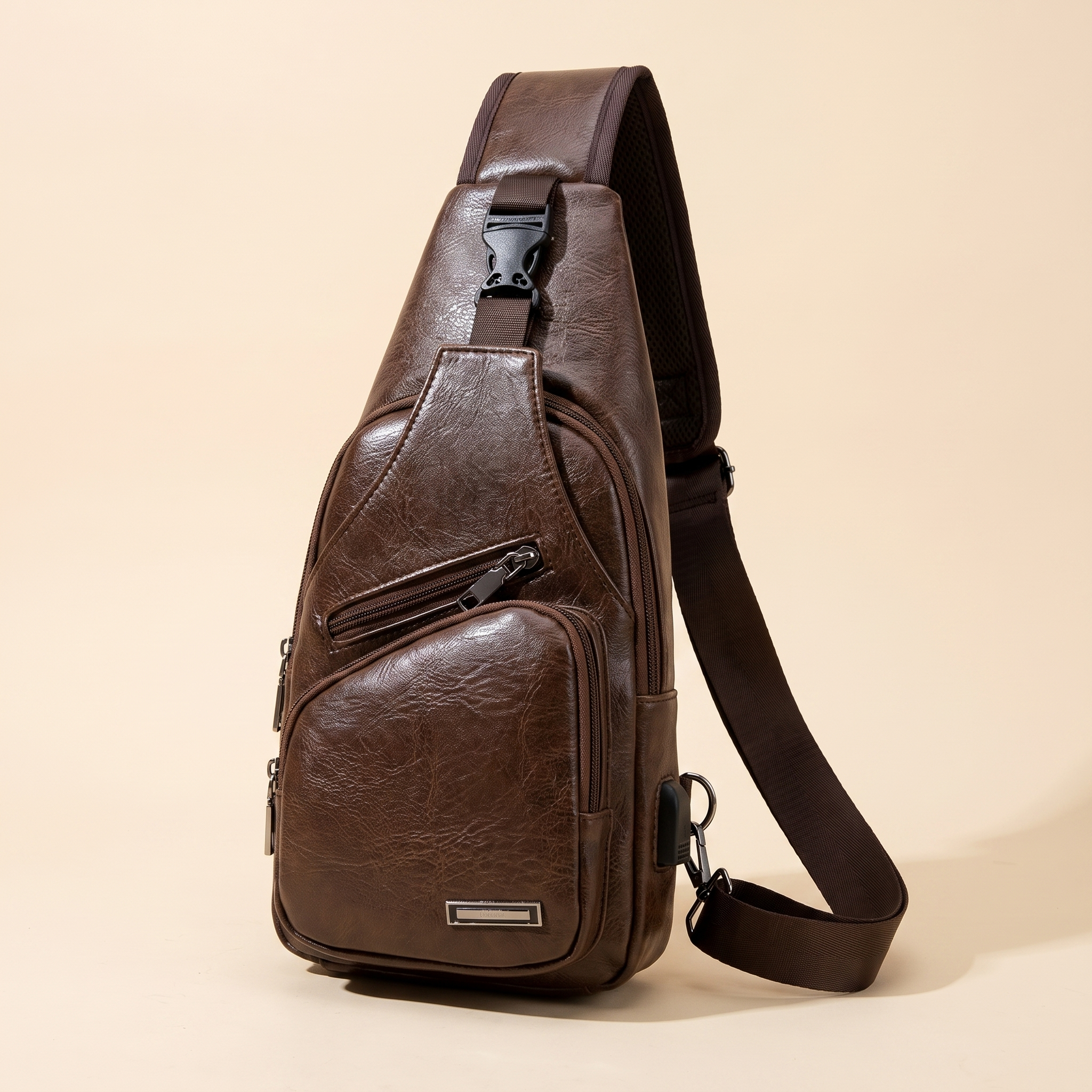 Anti-theft crossbody sling bag product shot