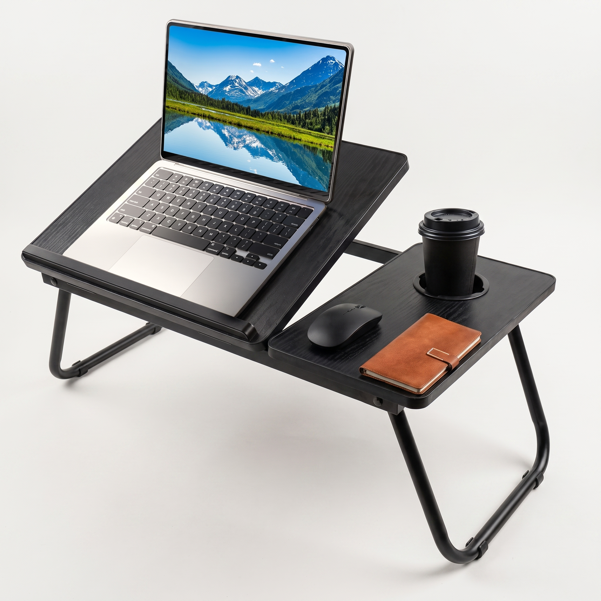 Foldable laptop bed desk tray product shot