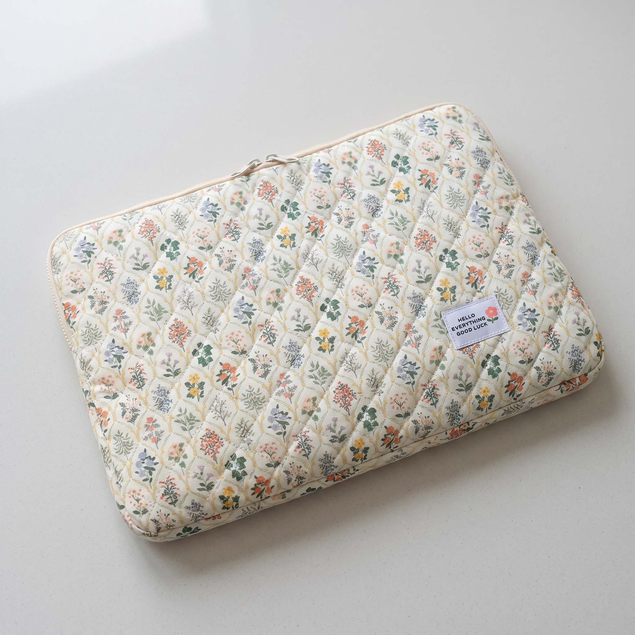 Padded laptop sleeve product shot