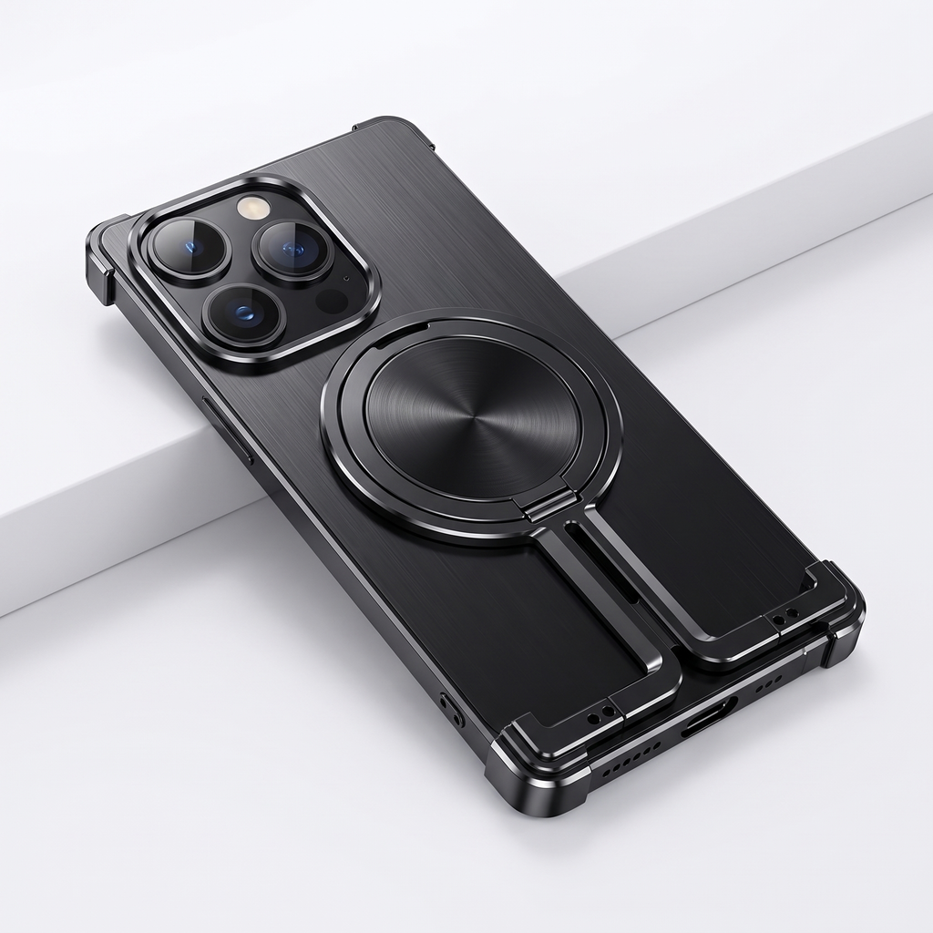 Magnetic wireless-charging phone case product shot