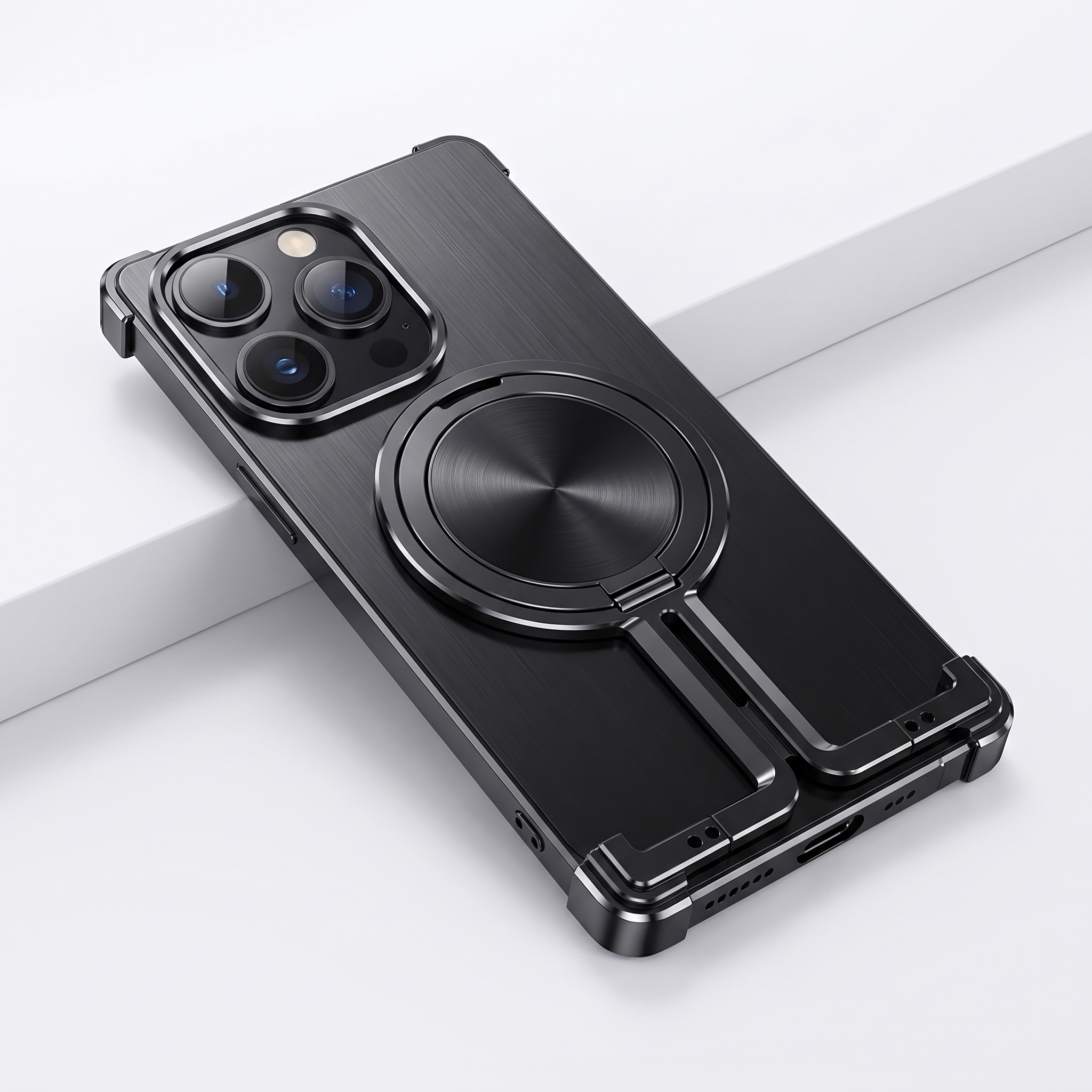 Magnetic wireless-charging phone case product shot