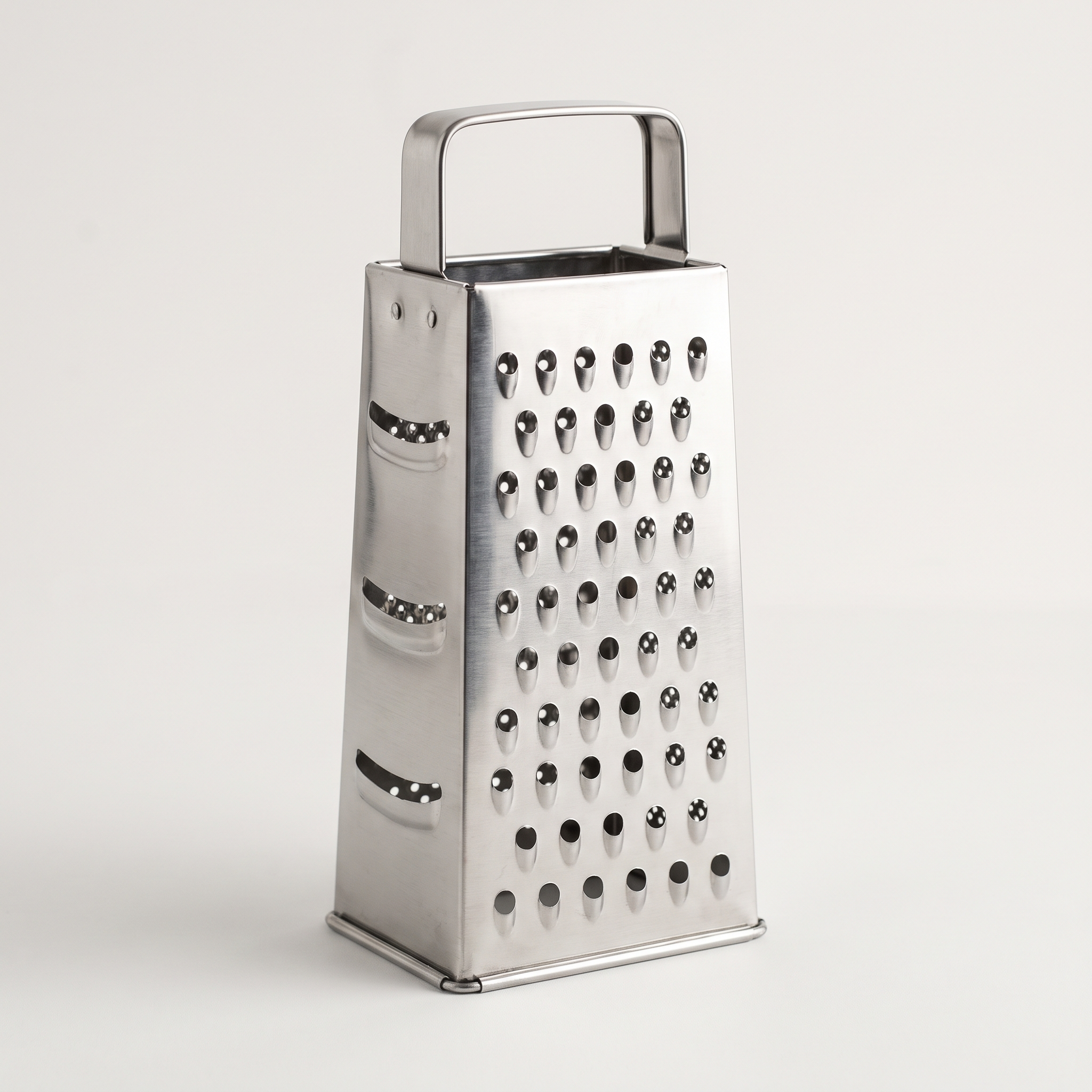 Four-sided stainless steel box grater product shot