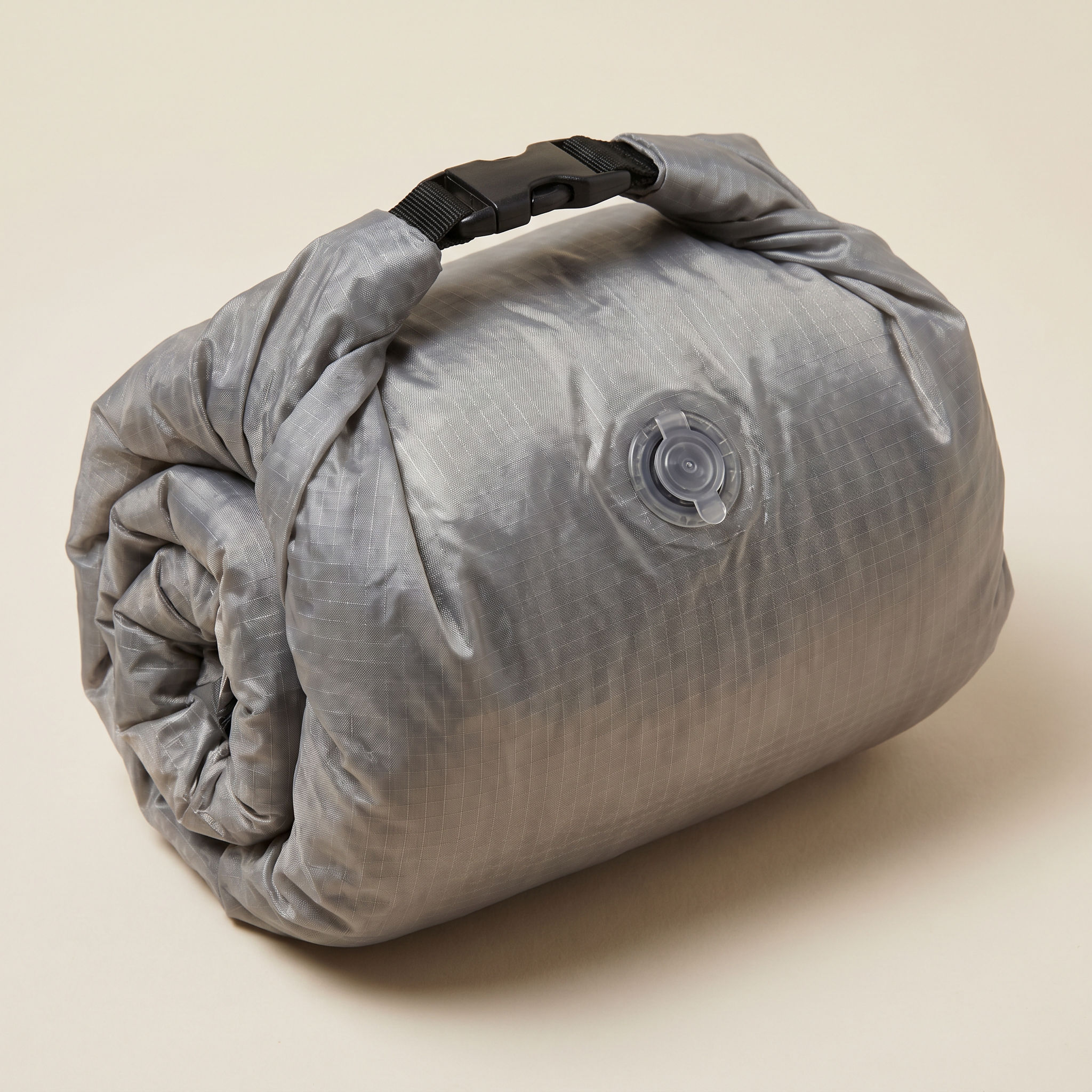 Rolled compression packing bag product shot